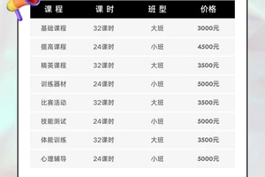 少儿篮球培训班一般多少钱